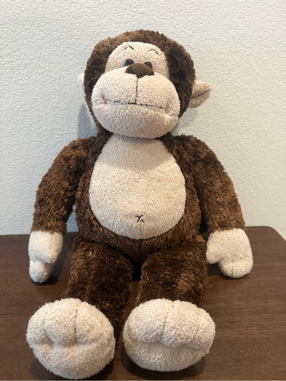 Build-A-Bear Brown Monkey Plush Stuffed Animal BABW